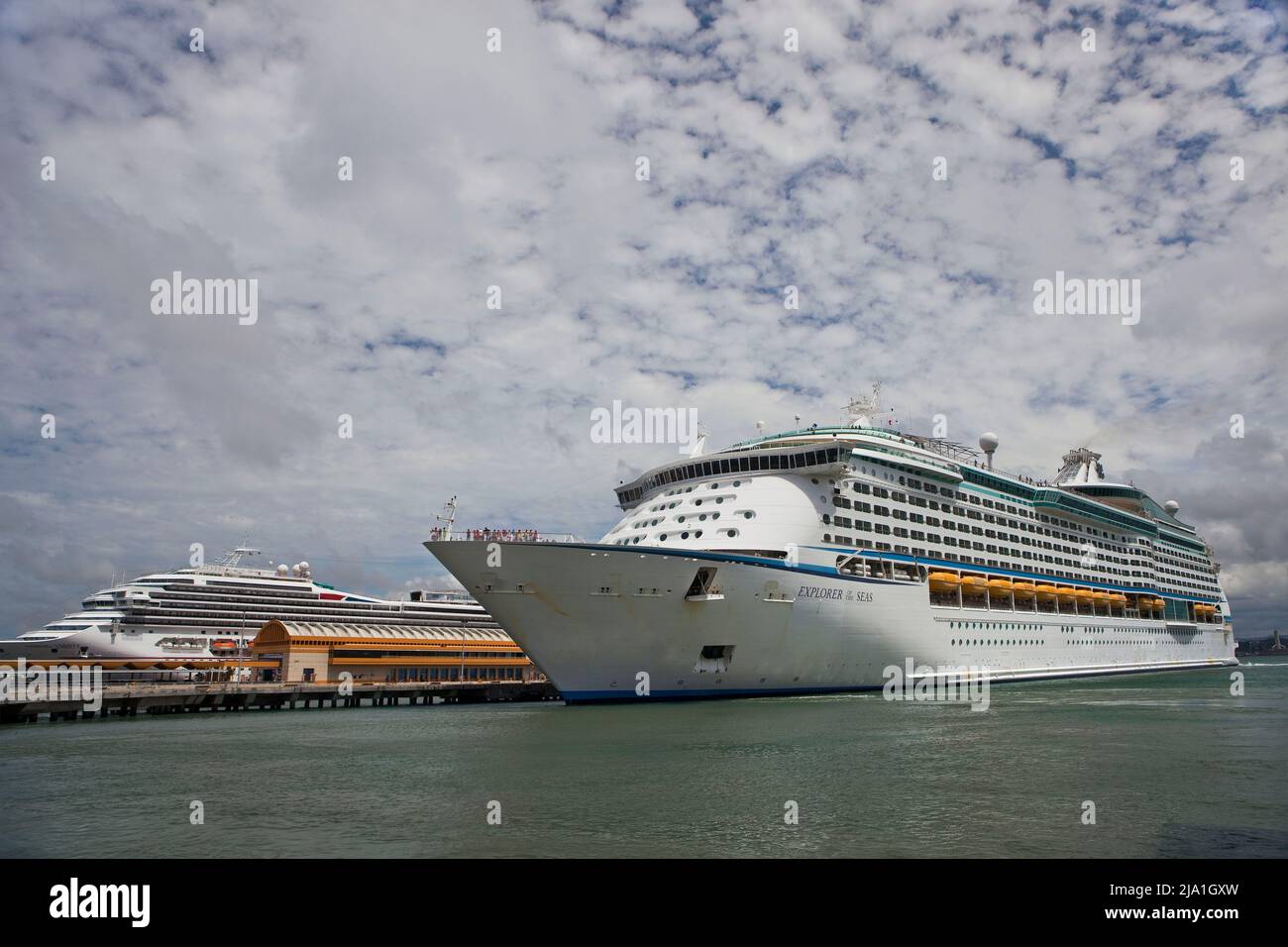 Cruise ships harbor Puerto Rico 2 H Stock Photo Alamy