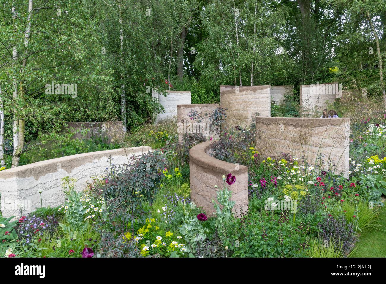Display garden Chelsea Flower Show Stock Photo Alamy