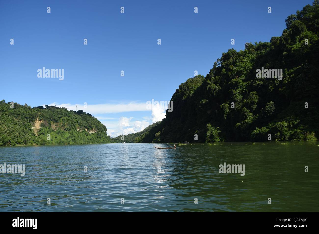 Kaptai Lake View, Rangamati Stock Photo