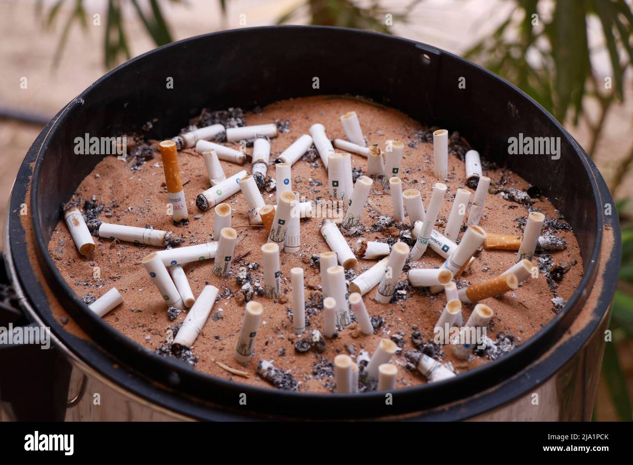 Cigarette urn hi-res stock photography and images