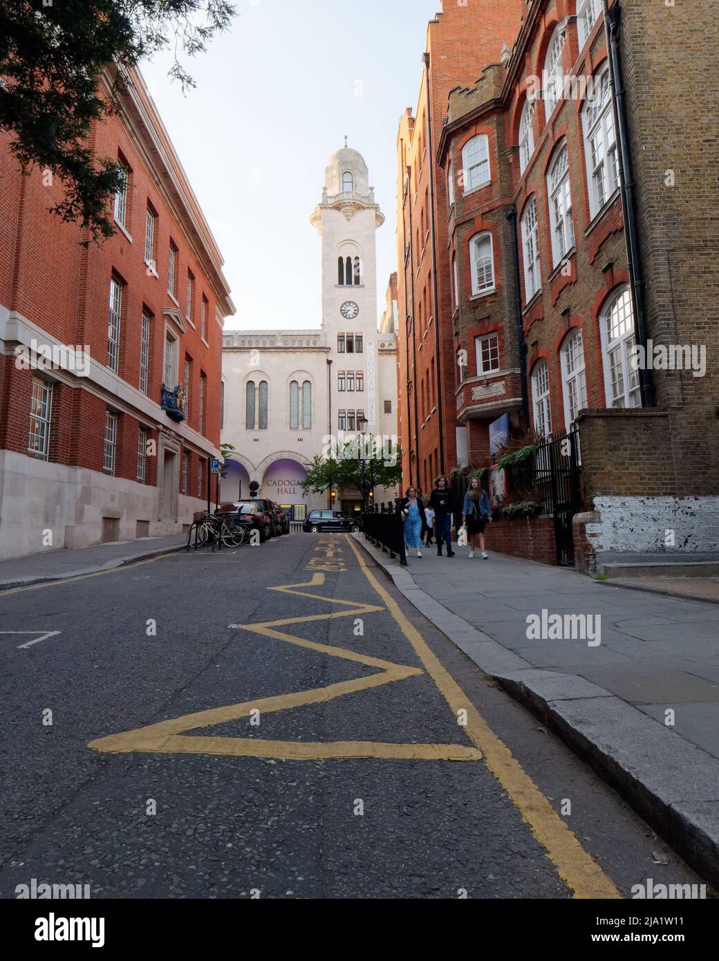 London, Greater London, England, May 14 2022: Cadogan Hall, a concert hall in Sloane Terrace near Sloane Square, Chelsea. Stock Photo