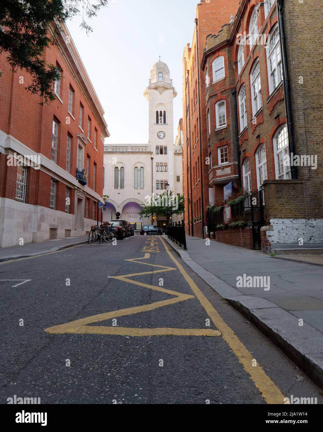 London, Greater London, England, May 14 2022: Cadogan Hall, a concert hall in Sloane Terrace near Sloane Square, Chelsea. Stock Photo