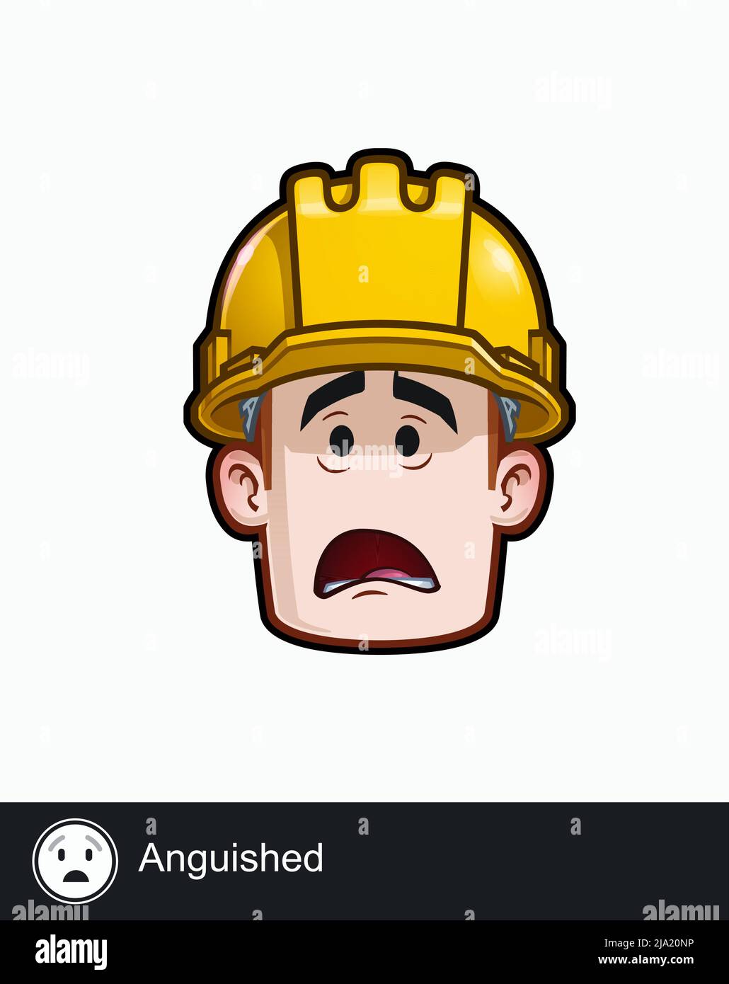 Anguished Stock Vector Images Alamy