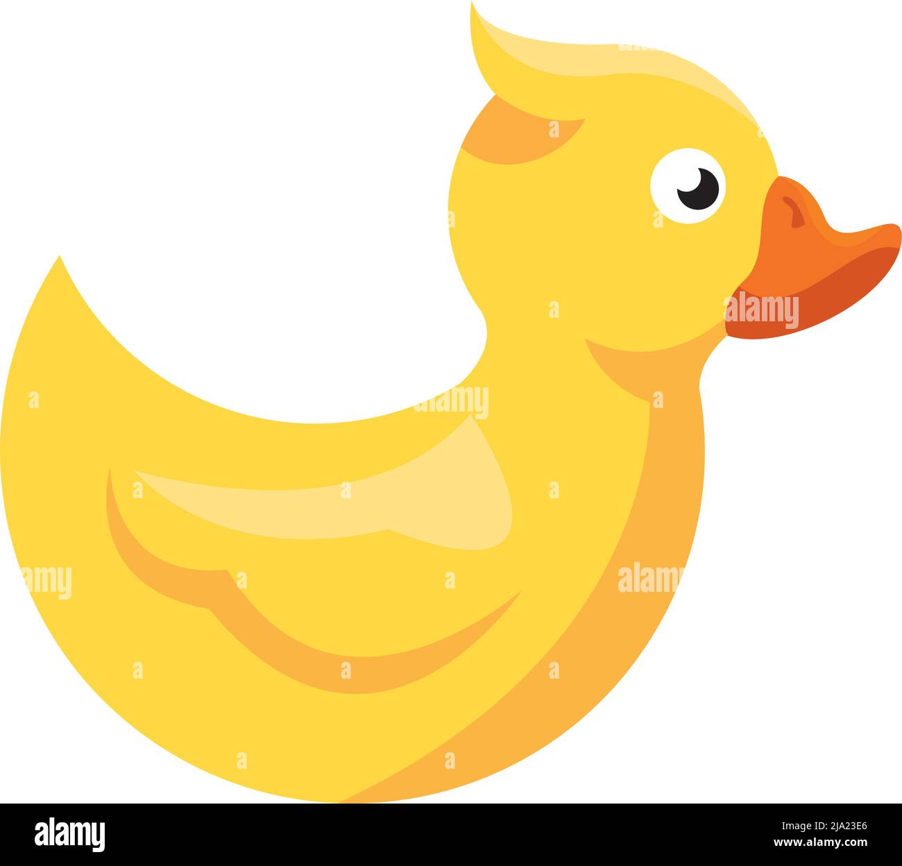 yellow duck rubber toy Stock Vector Image & Art - Alamy