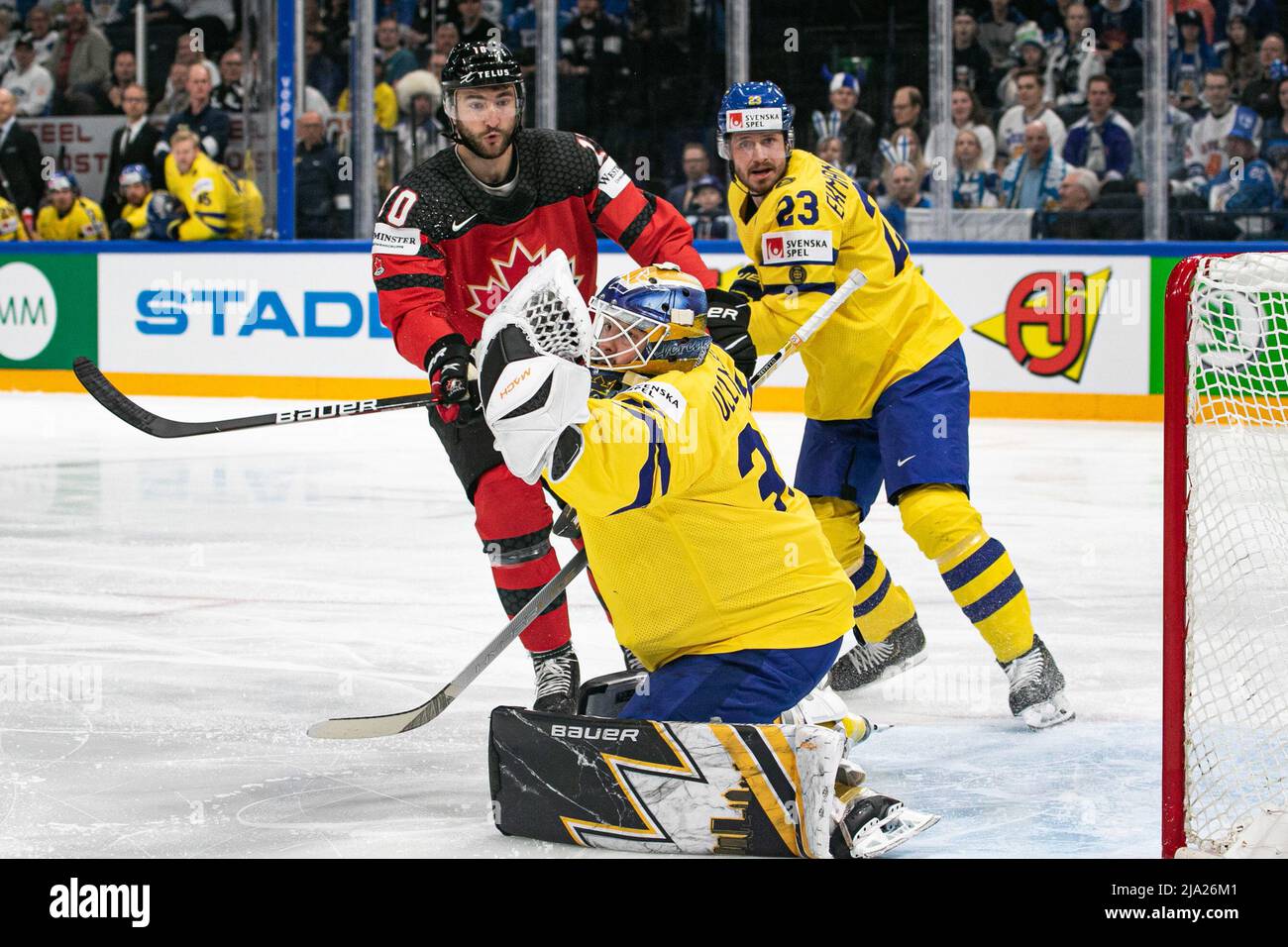 Tampere, Finland. 26th May, 2022. ULLMARK Linus(Sweden) (Canada) during