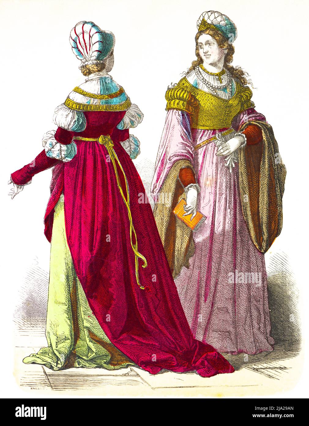 Munich Picture Gallery, Costumes, Early 16th century, German patrician