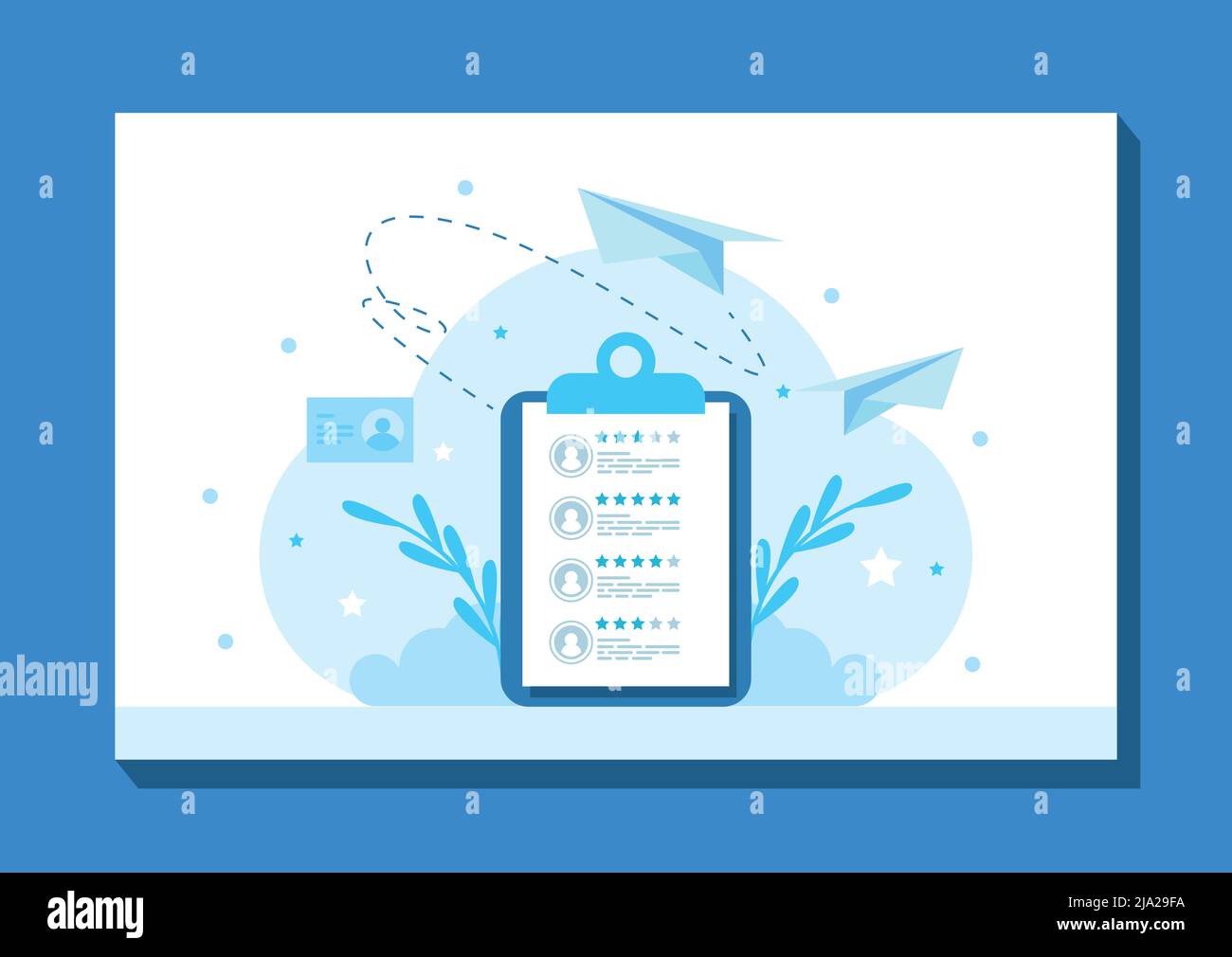 recruitment process with checklist Stock Vector Image & Art - Alamy