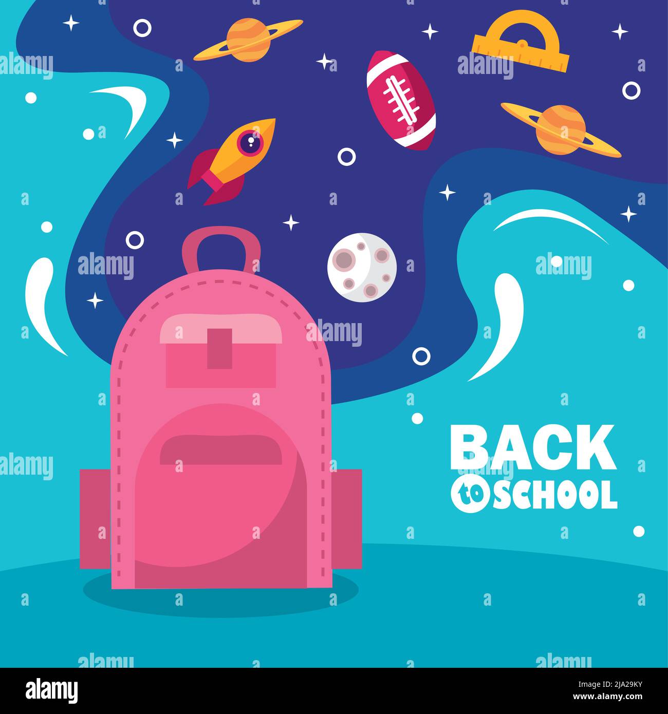 back to school lettering Stock Vector Image & Art - Alamy