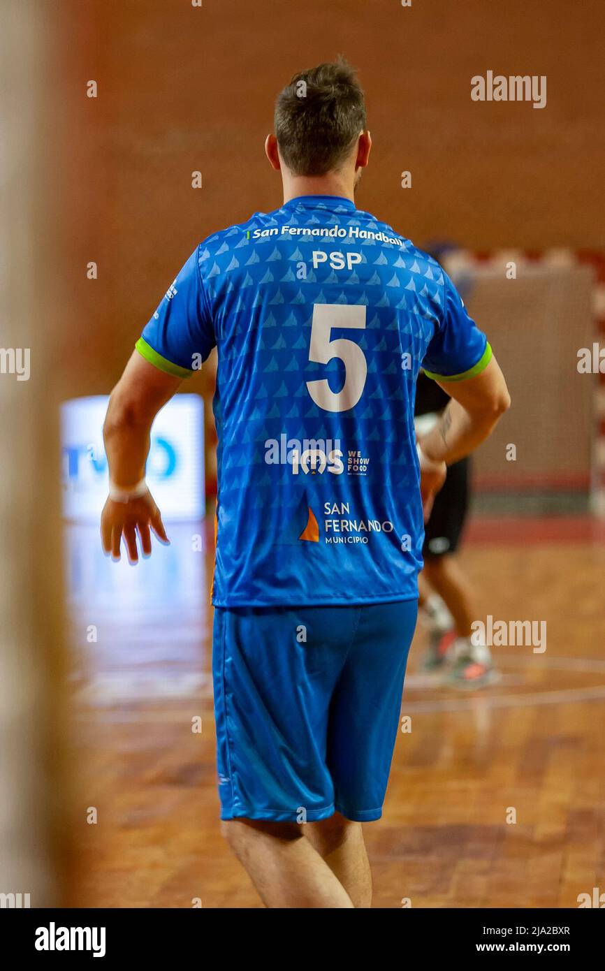 Argentina. May 26, 2022. San Fernando Handball (ARG) player Pablo PORTELA at Estadio SAG Villa Ballester in Villa Ballester, Buenos Aires, Argentina. Credit: Fabian Lujan/ASN Media/Alamy Live News Stock Photo