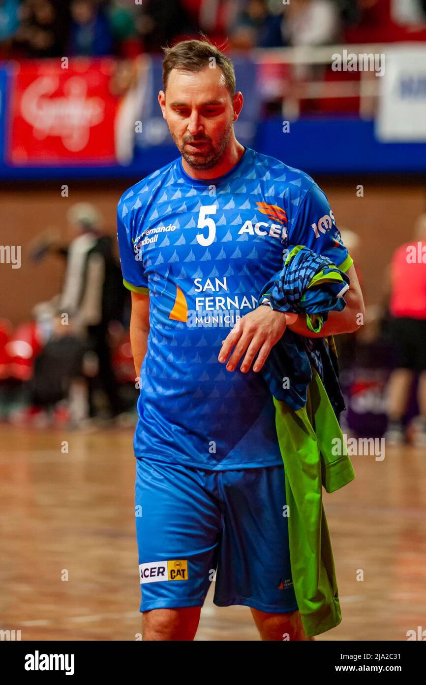 Argentina. May 26, 2022. San Fernando Handball (ARG) player Pablo PORTELA at Estadio SAG Villa Ballester in Villa Ballester, Buenos Aires, Argentina. Credit: Fabian Lujan/ASN Media/Alamy Live News Stock Photo