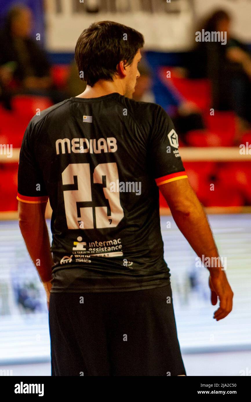 Argentina. May 26, 2022. Colegio Aleman (URY) player Gabriel SPANGENBERG at Estadio SAG Villa Ballester in Villa Ballester, Buenos Aires, Argentina. Credit: Fabian Lujan/ASN Media/Alamy Live News Stock Photo