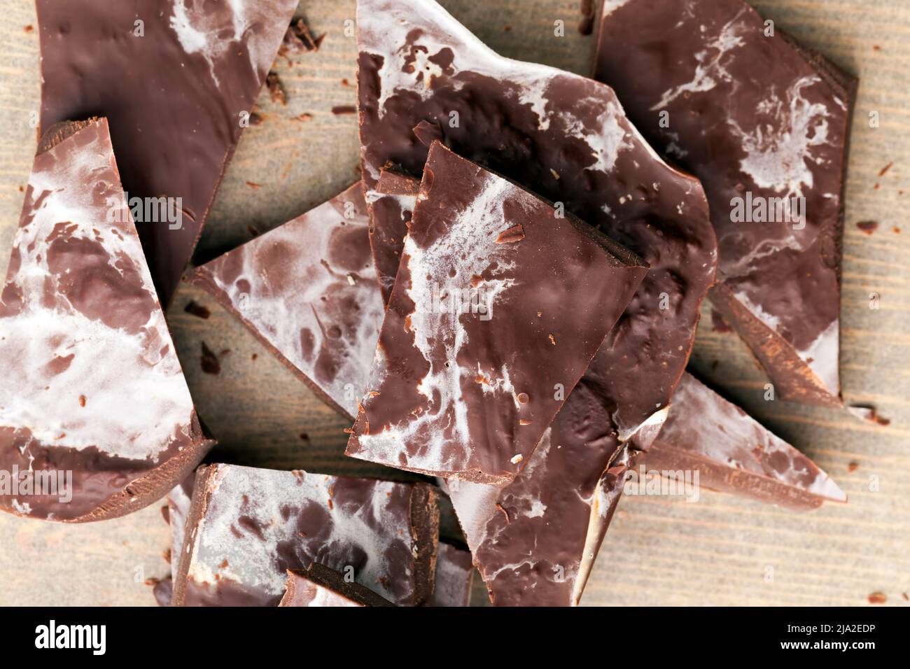 chocolate with cocoa and a high content of cocoa butter, chocolate dessert with cocoa sugar and