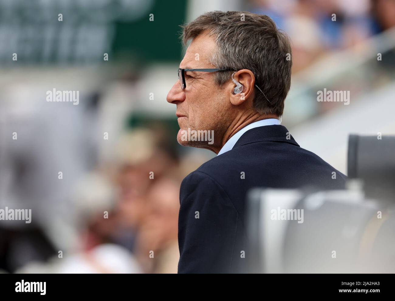 Paris, France 26/05/2022, Mats Wilander during day 5 of the French