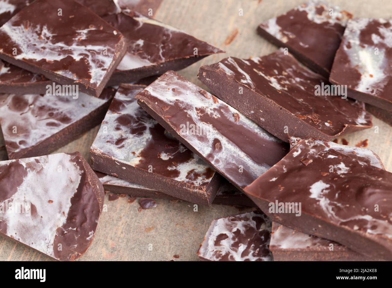 chocolate with cocoa and a high content of cocoa butter, chocolate dessert with cocoa sugar and