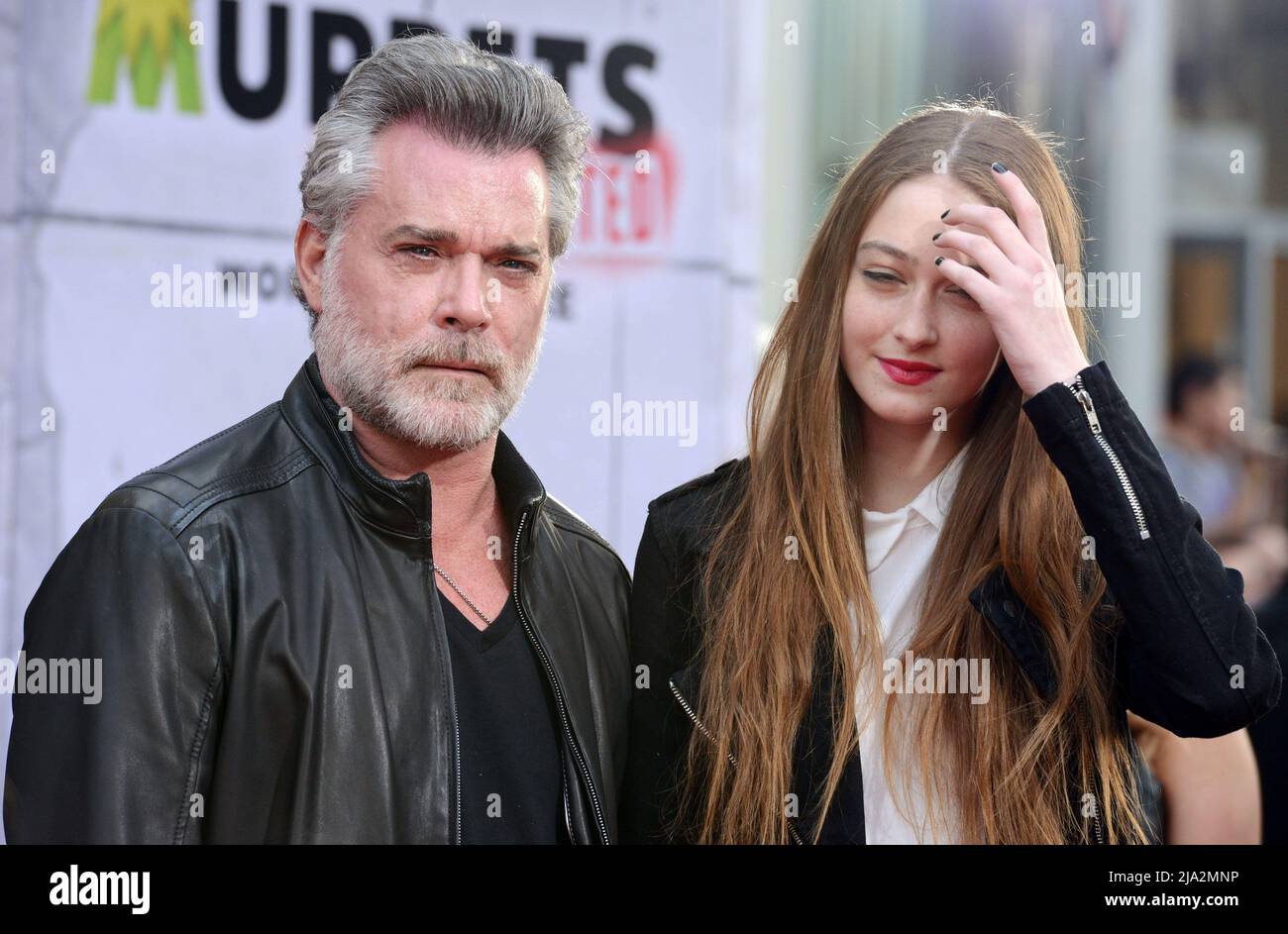 Los Angeles, USA. 11th Mar, 2014. Ray Liotta and daughter Karsen Liotta arriving at the Muppets Most Wanted Premiere at the El Capitan Theatre in Los Angeles.Ray Liotta and daughter Karsen Liotta 079 Ray Liotta, the actor best known for playing mobster has died. He was 67. Credit: Tsuni/USA/Alamy Live News Stock Photo