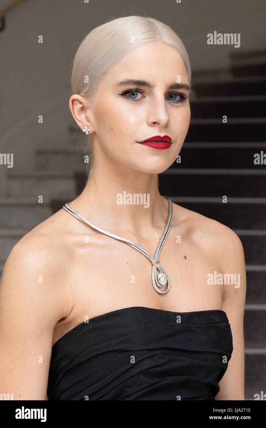 Cannes, France, May 25, 2022, Exclusive - Caro Daur in Ralph Lauren