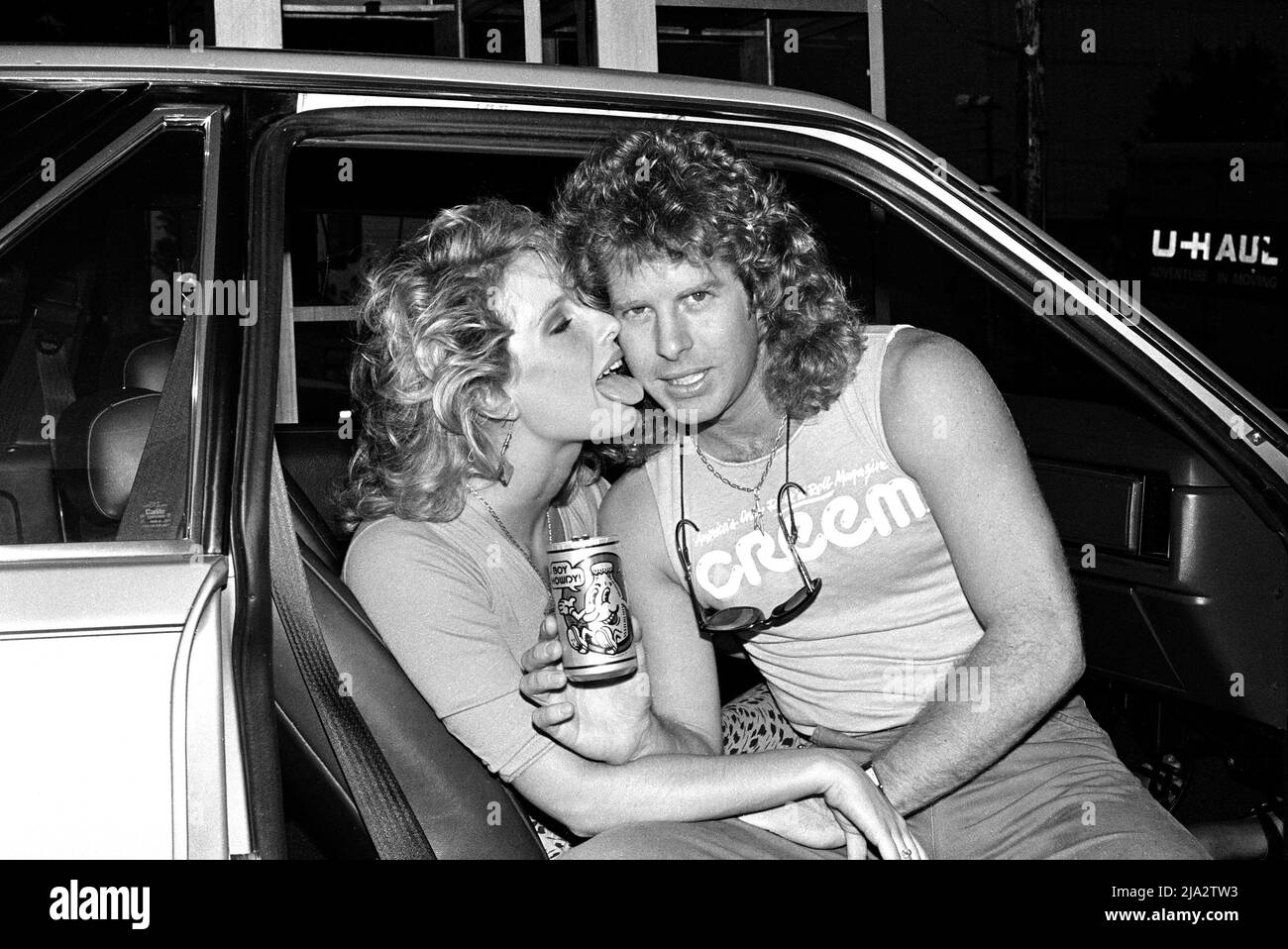Brad Gillis at the Hollywood Palladium, circa 1982 Credit Ron Wolfson