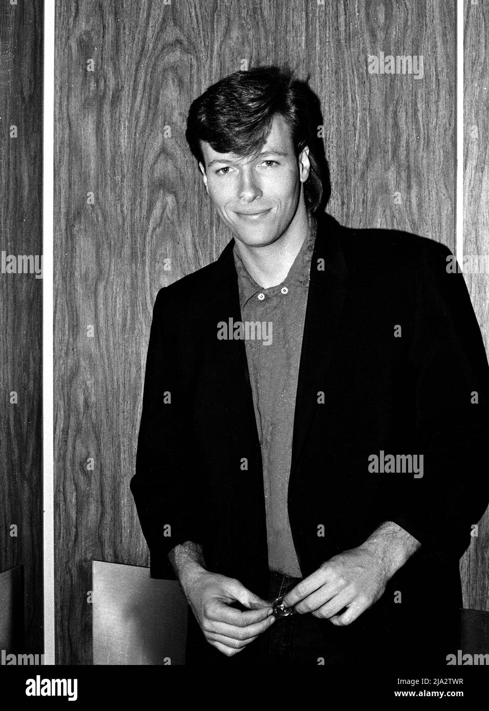 Jack Wagner performs on American Bandstand in 1986 Credit Ron Wolfson