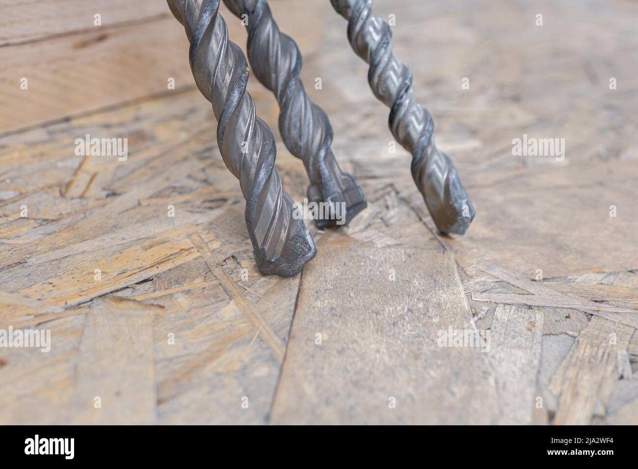 Drill Bits in factory manufacturing Stock Photo Alamy