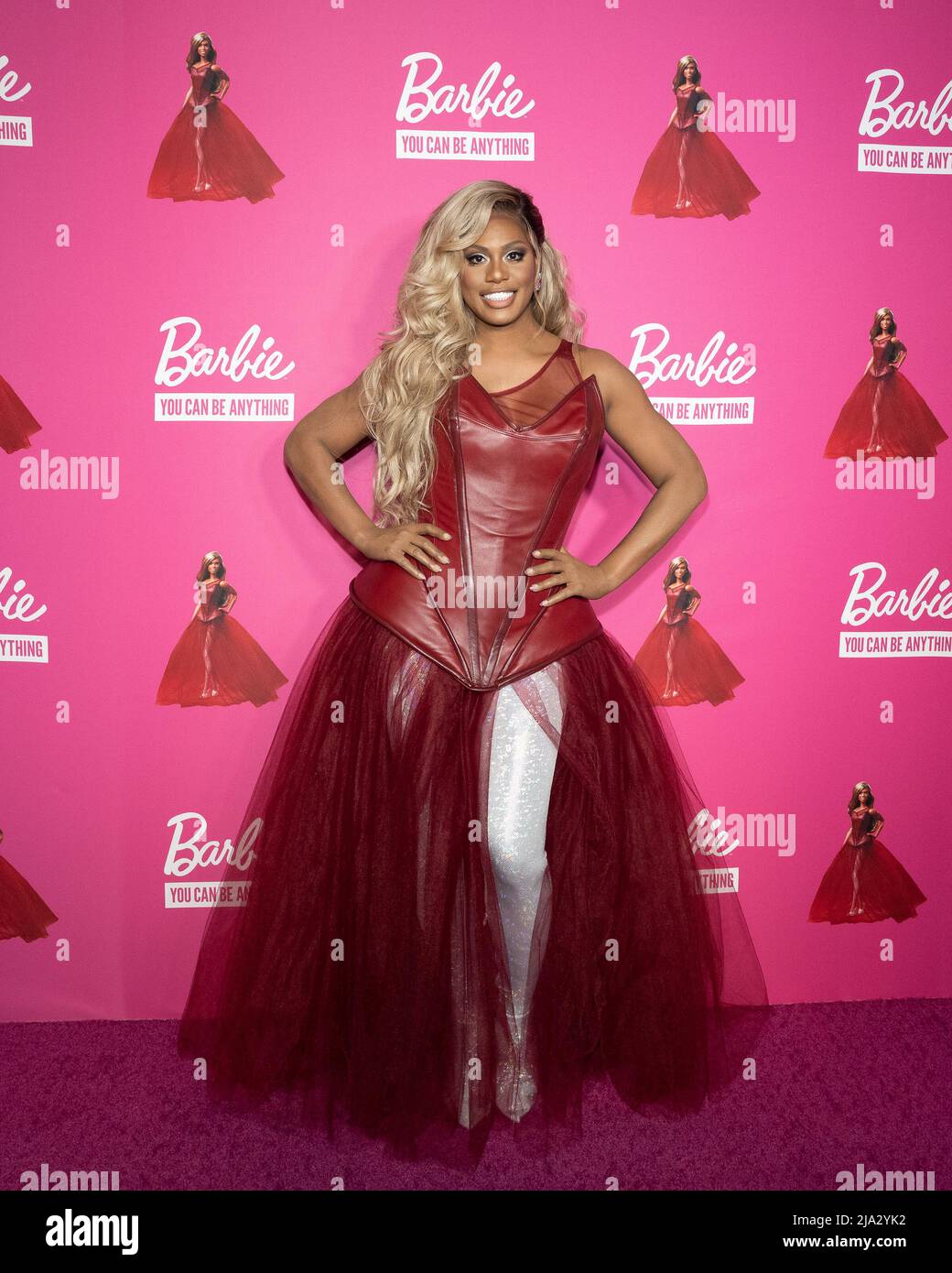 New York, New York, May 26, 2022, Laverne Cox attends her “Very Barbie
