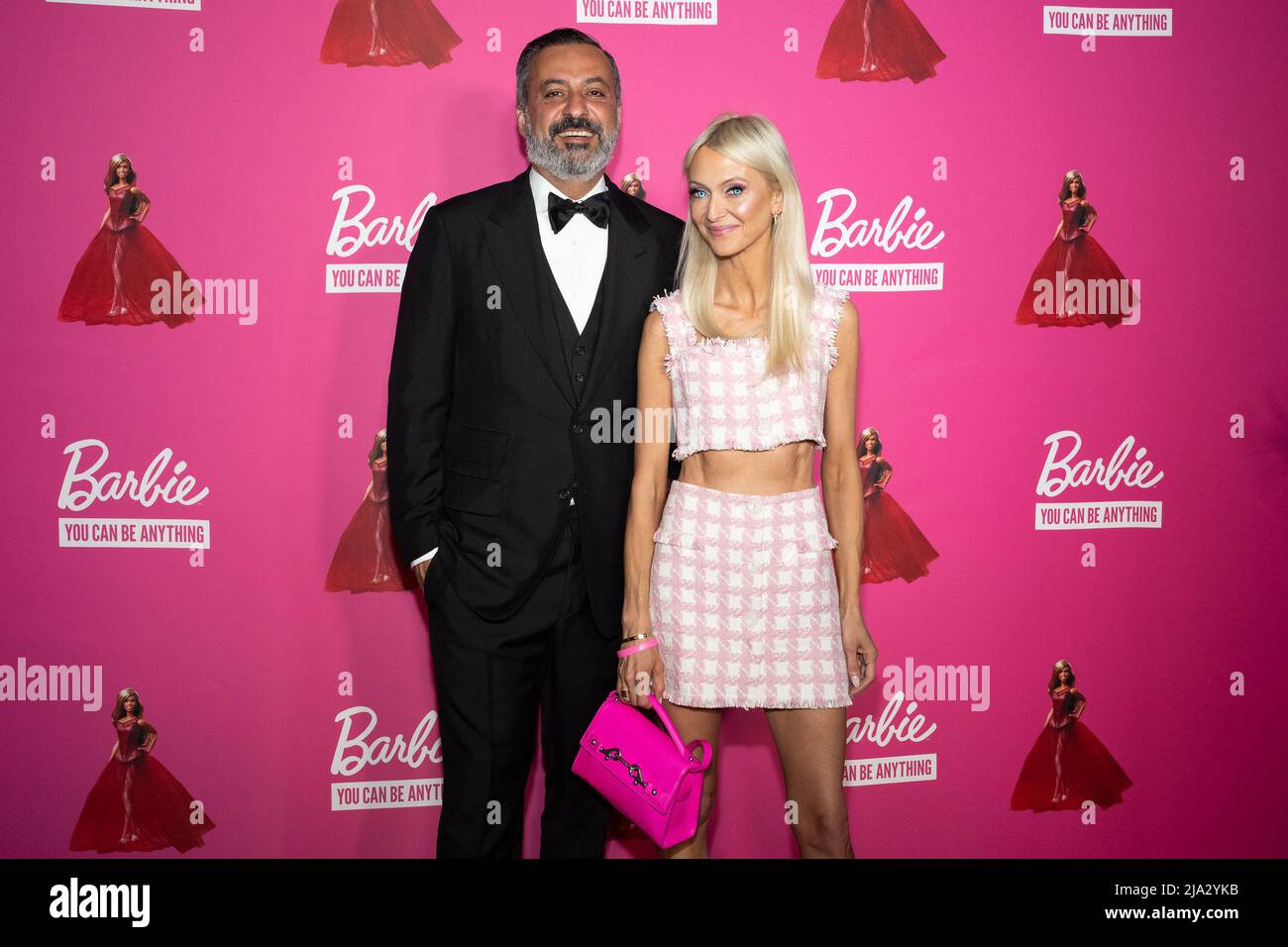 New York, New York, May 26, 2022, Mazdack Rassi and Zana Roberts Rassi ...