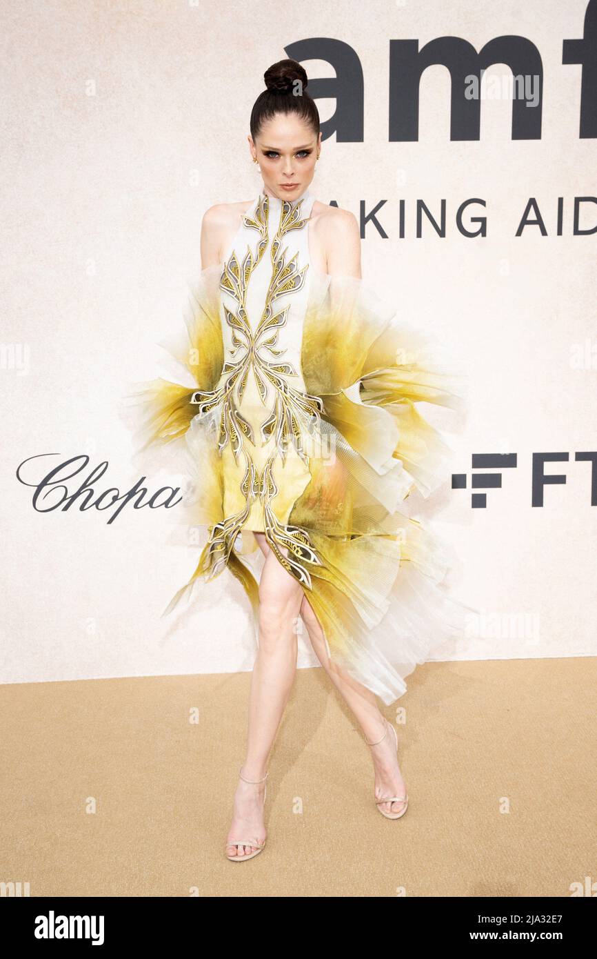 Coco Rocha attends the amfAR Cannes Gala 2022 at Hotel du Cap-Eden-Roc ...