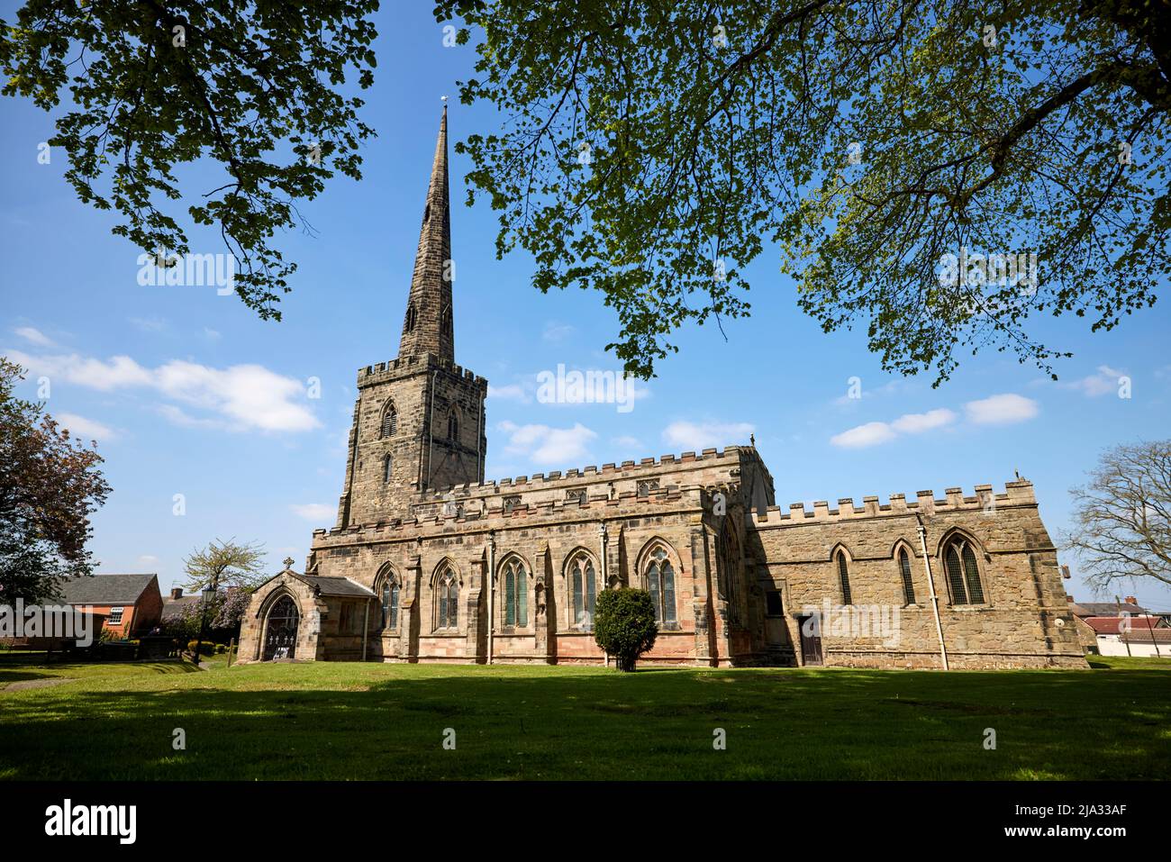 Castle Donington Is A Market Town And Civil Parish In Leicestershire England Parish Church Of