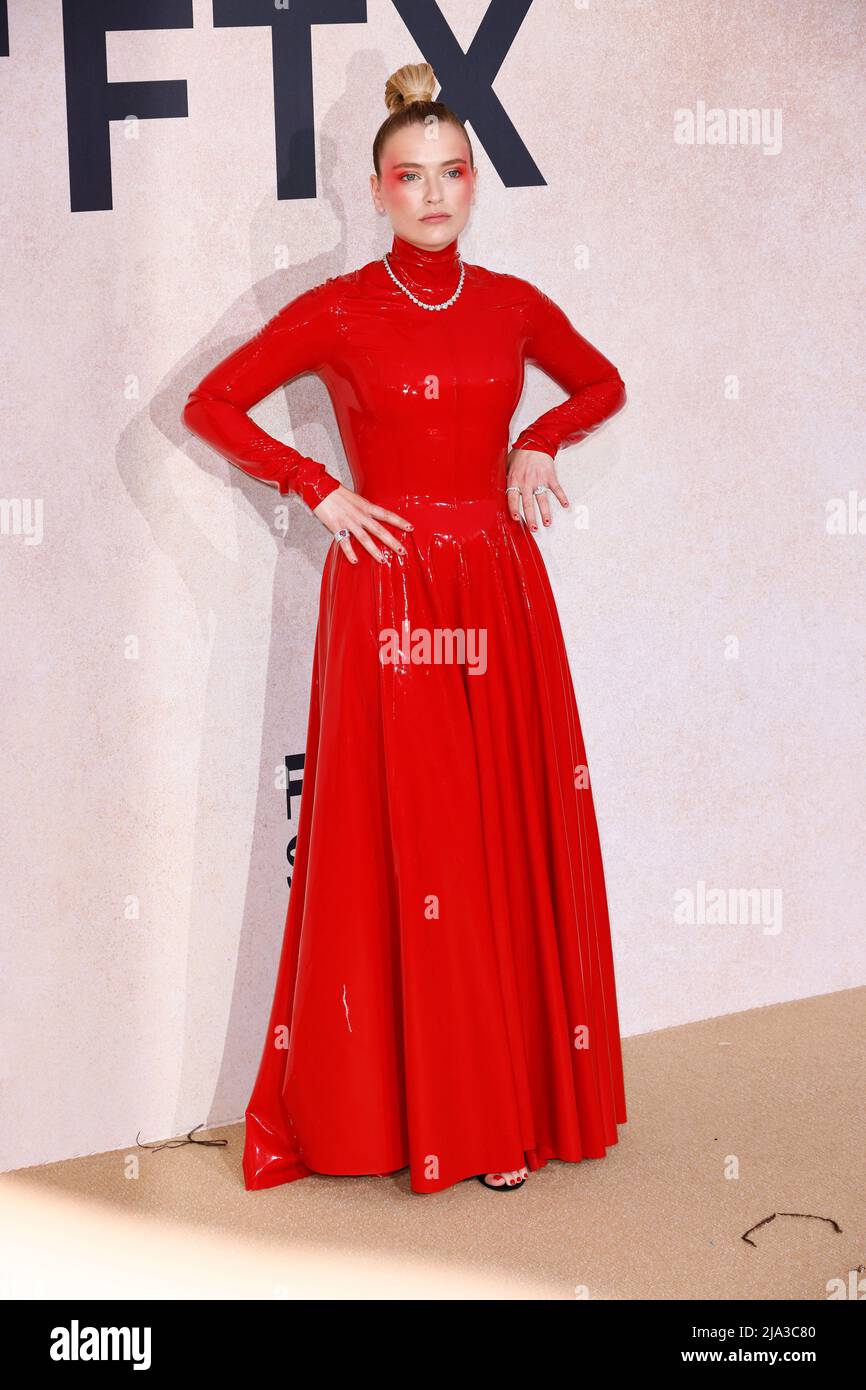 Cannes, France, May 26, 2022. Camille Razat attending amfAR Gala Cannes