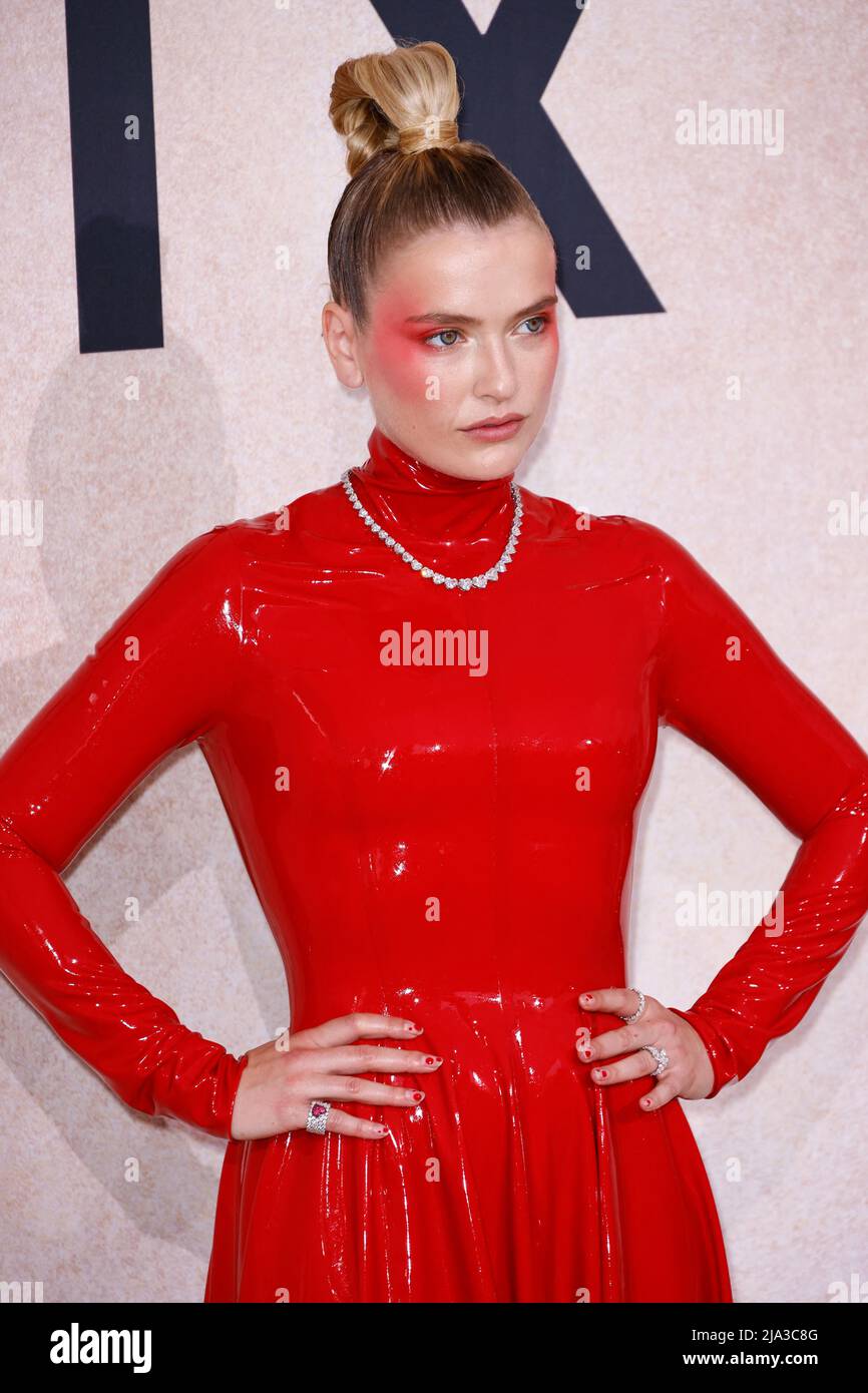 Cannes, France, May 26, 2022. Camille Razat attending amfAR Gala Cannes