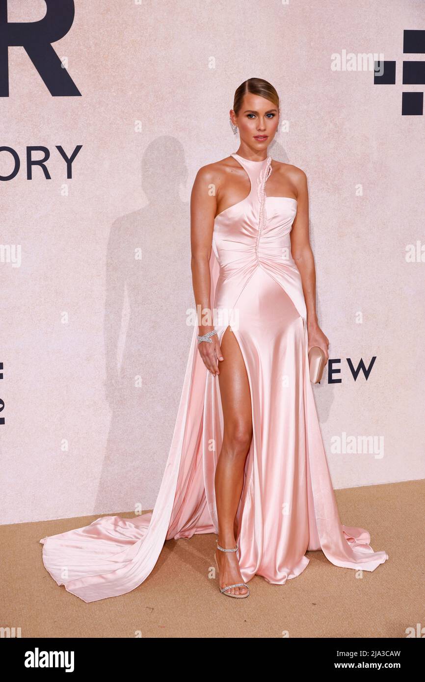 Cannes, France, May 26, 2022. Claire Holt attending amfAR Gala Cannes