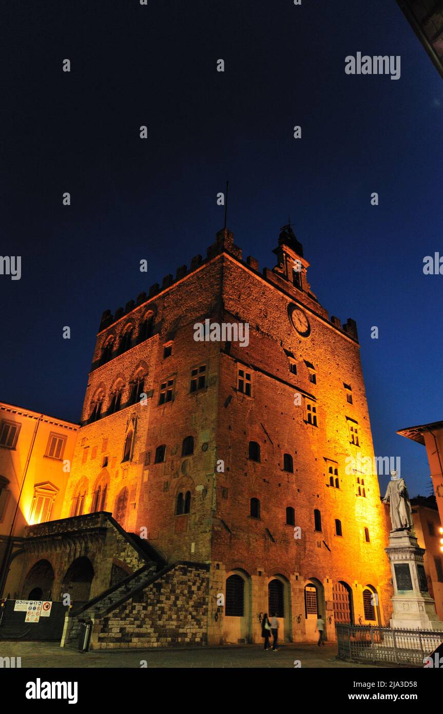 Prato, Tuscany. Palazzo Pretorio. Palazzo Pretorio is the ancient