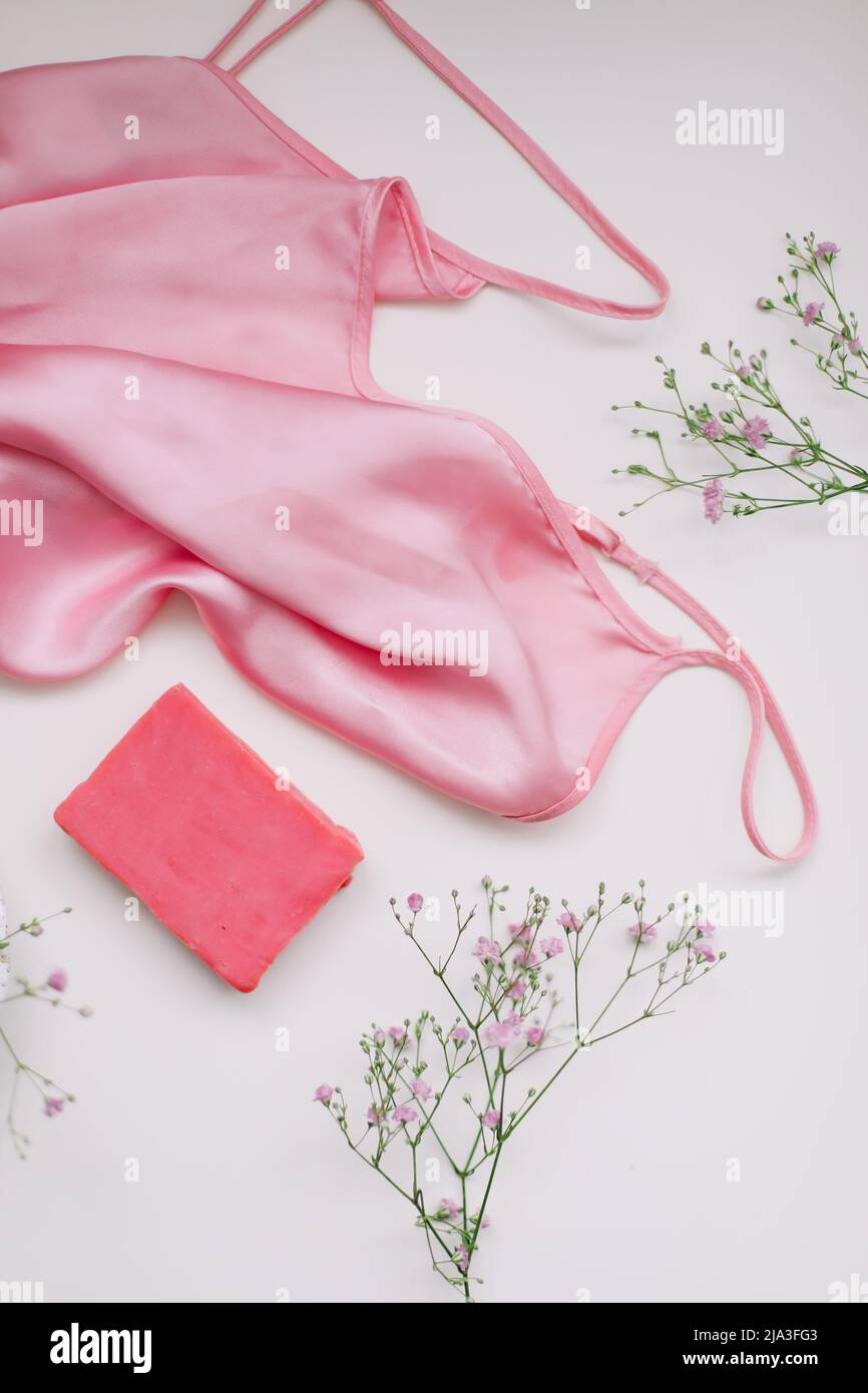 Spa natural ingredient soap hi-res stock photography and images - Alamy