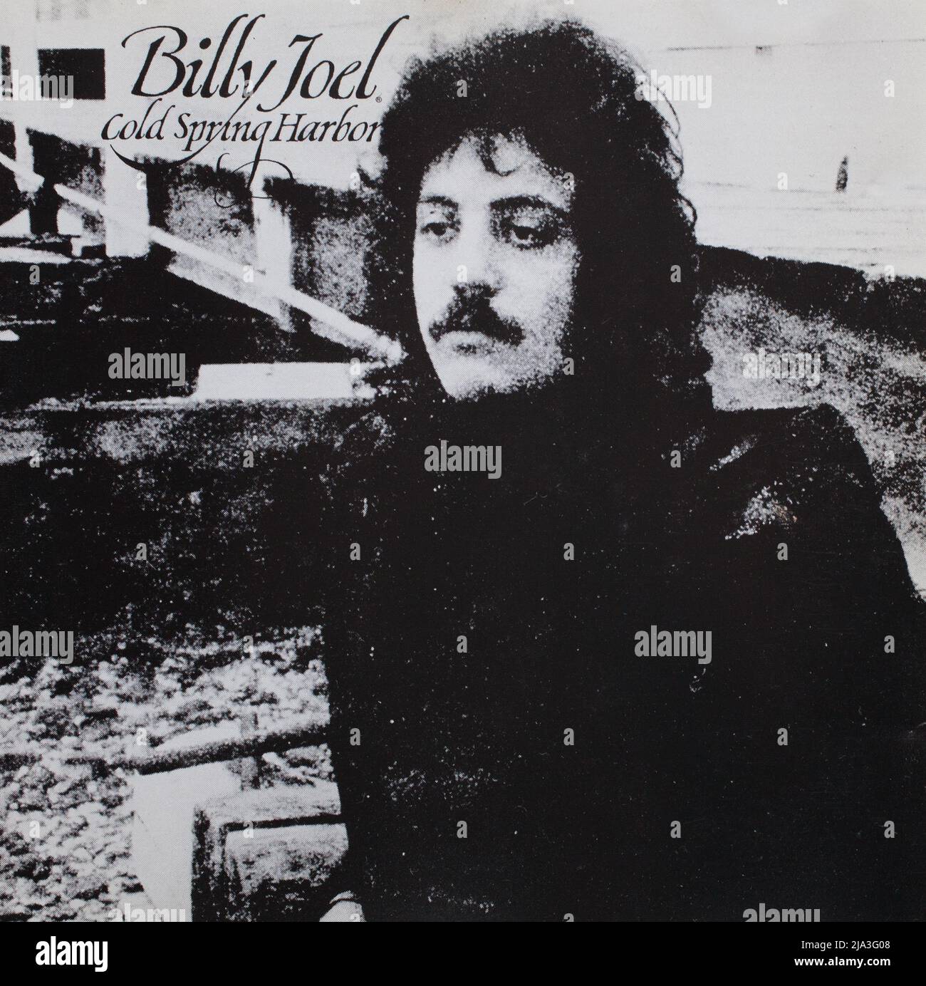 The cd album cover to, Cold Spring Harbor by Billy Joel Stock Photo Alamy