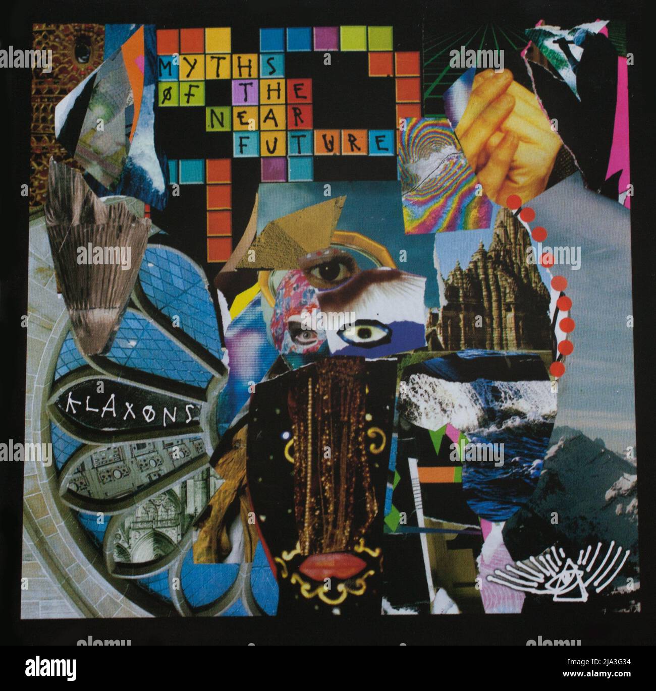 The cd album cover to, Myths of the near future by The Klaxons Stock Photo