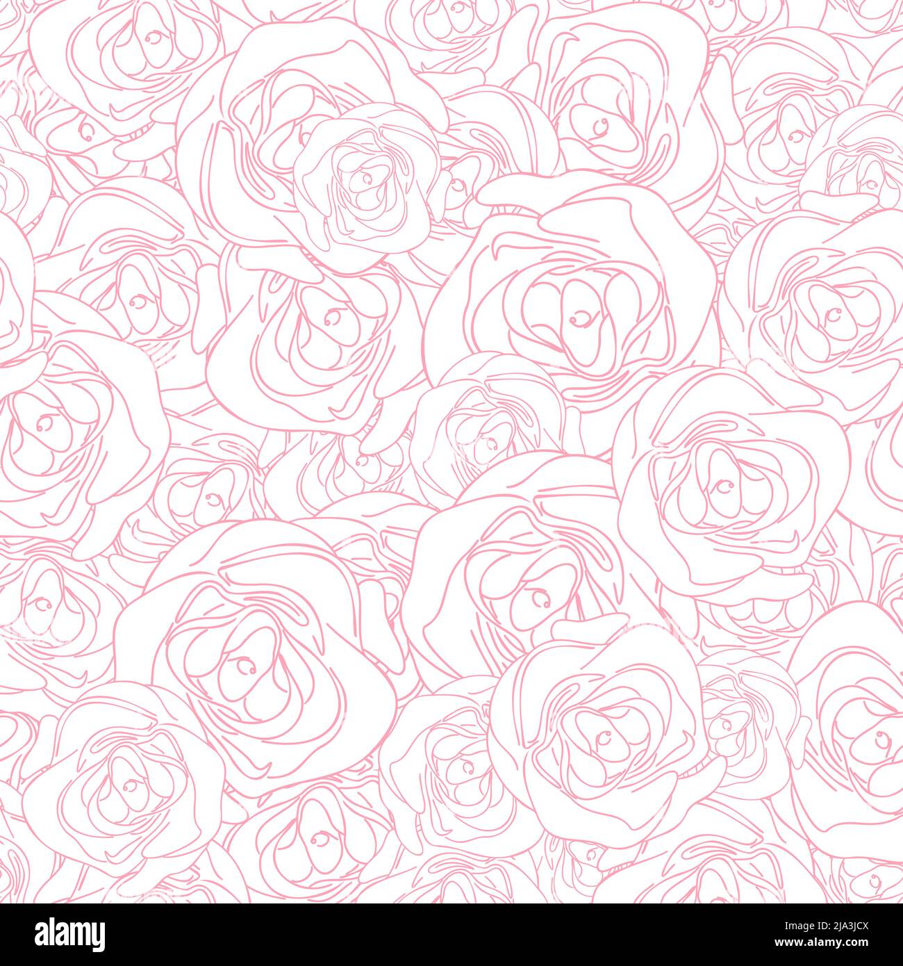 Pink flower aesthetic background Stock Vector Images - Alamy