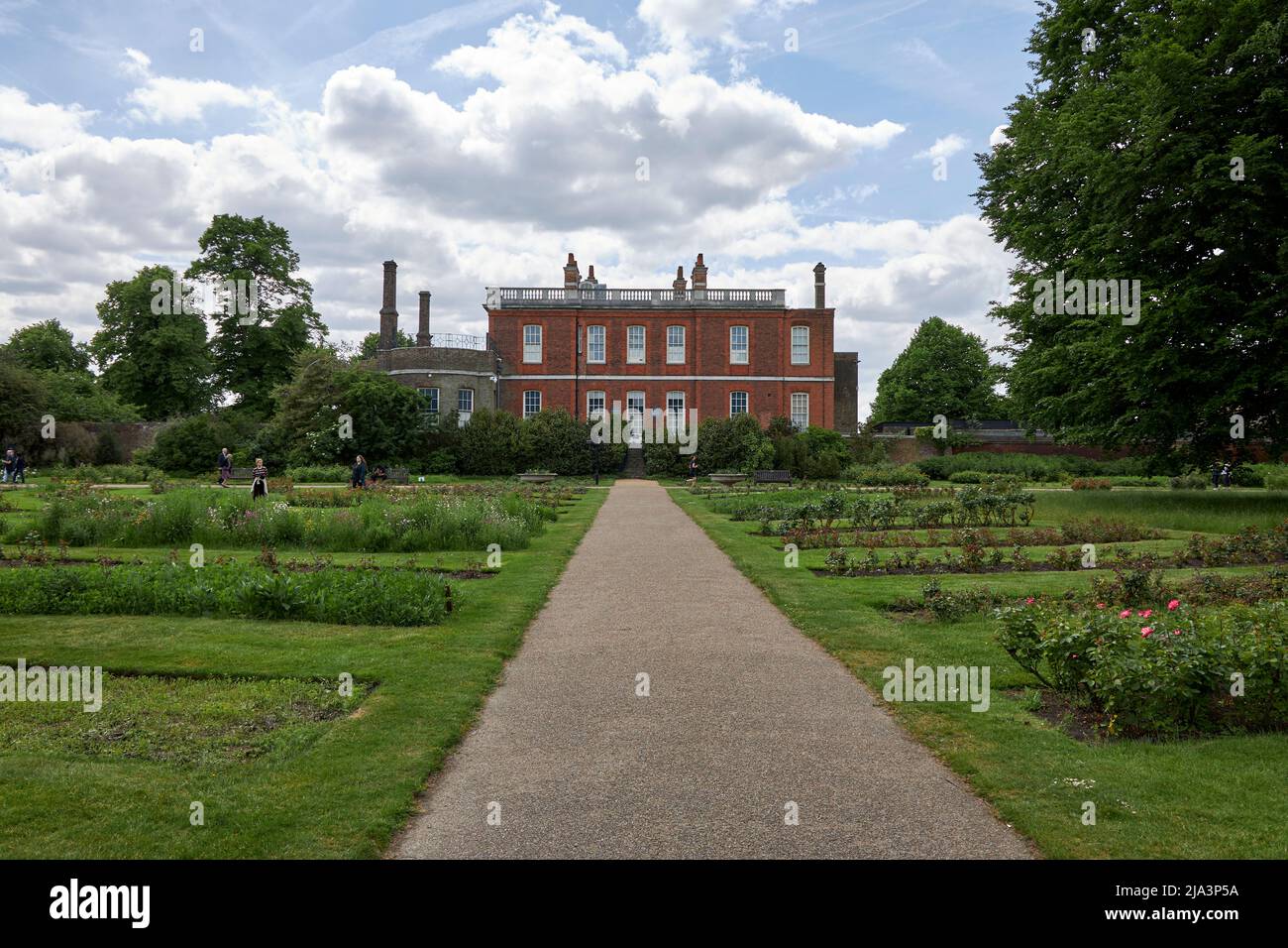 The Rangers's House, Greenwich Park, London, used as the main residence in Netflix's hit series Bridgerton. Stock Photo