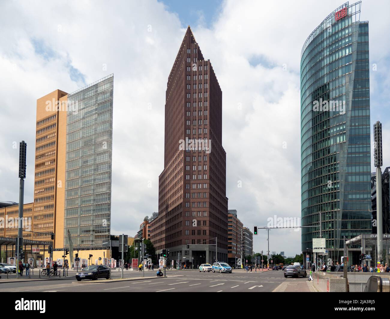 BERLIN, GERMANY - May 21, 2022; Architectural city buildings ultra ...