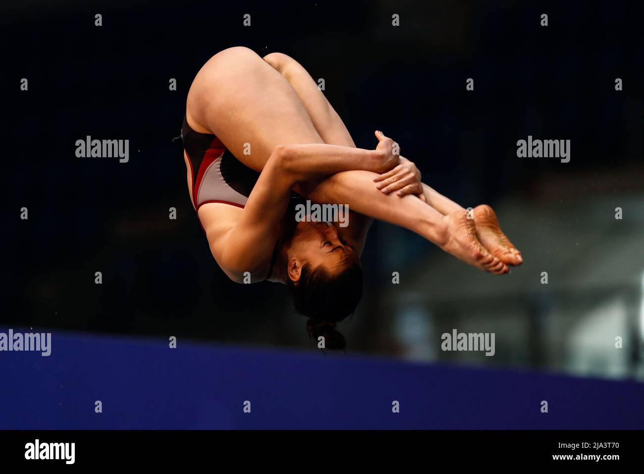 City of Sheffield Diving's Clare Cryan competes during day one of the