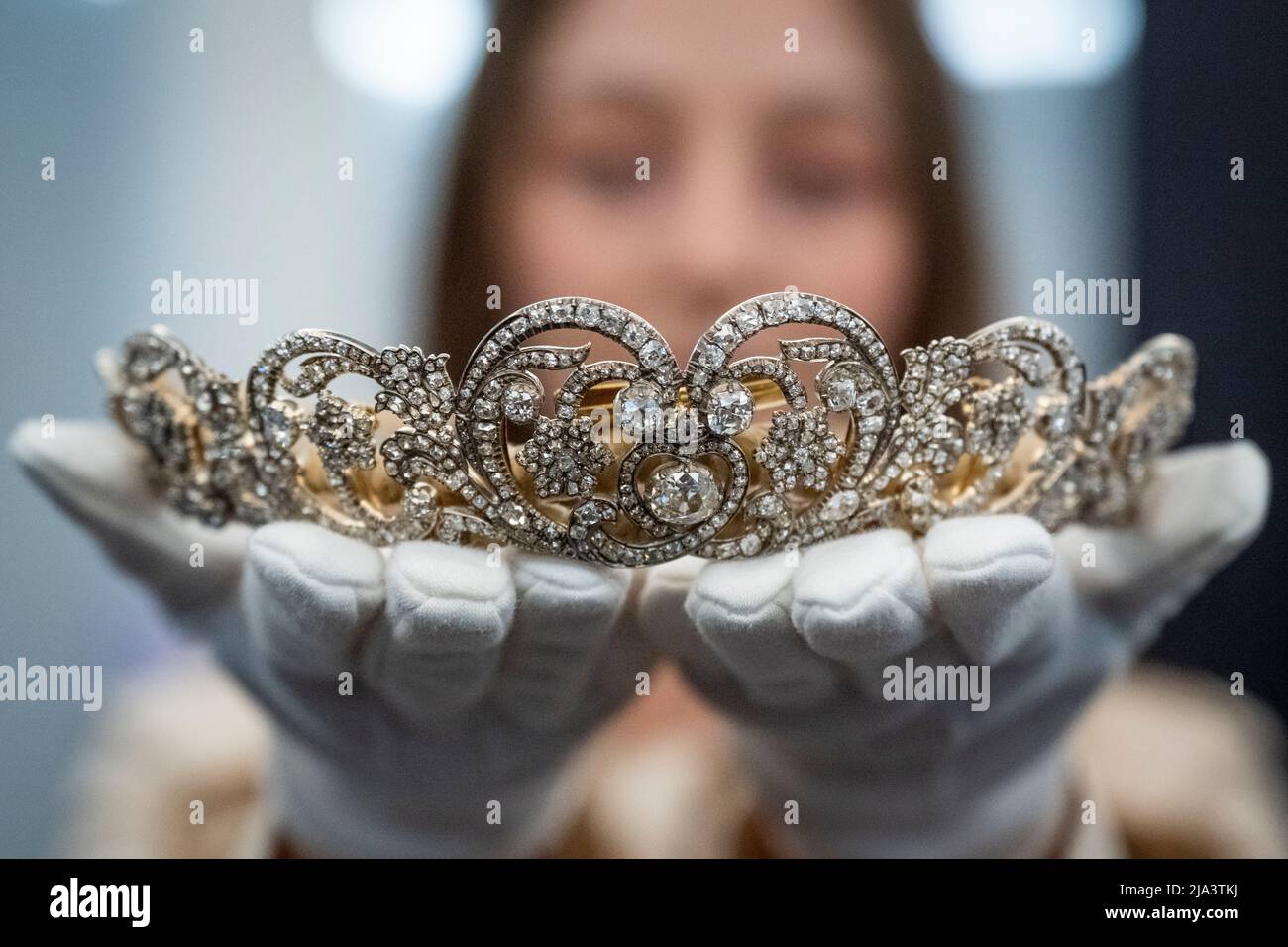 London, UK. 27 May 2022. "The Spencer Tiara", worn by Princess Diana at