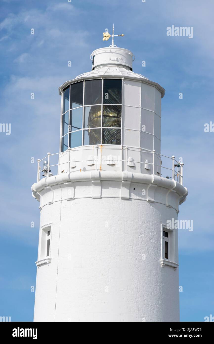 Trevose Head lighthouse, Cornwall, UK Stock Photo