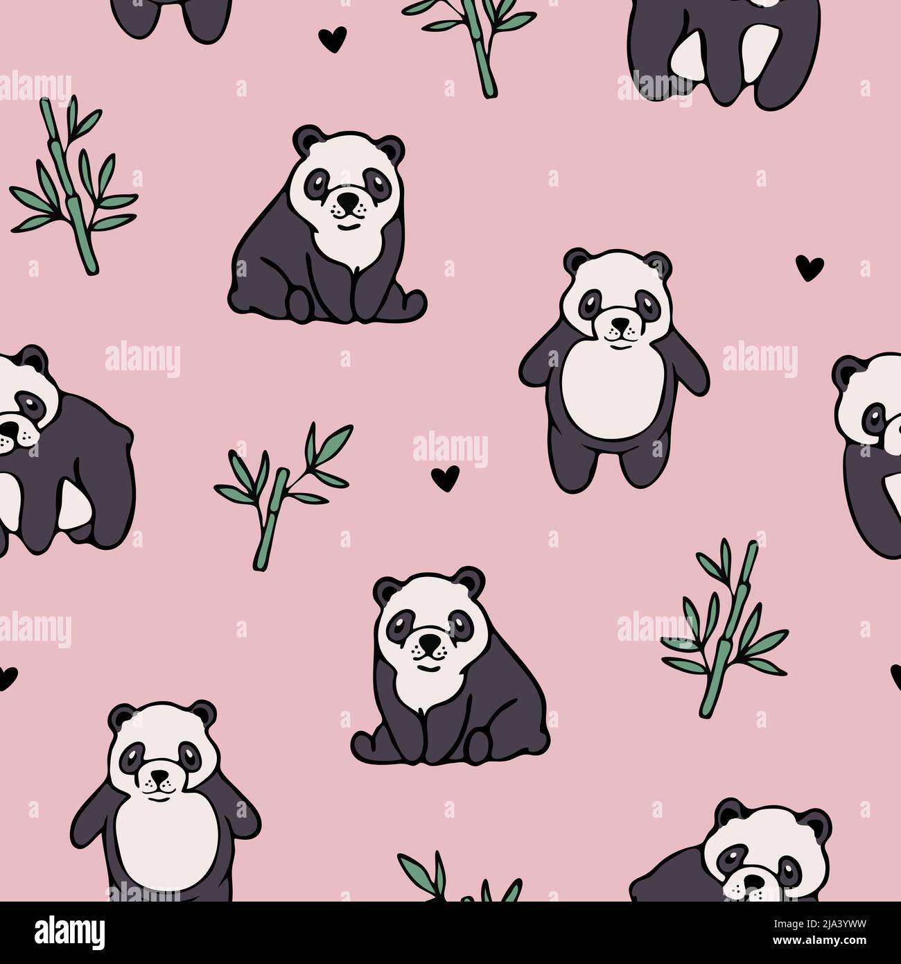 cute panda cartoon wallpapers