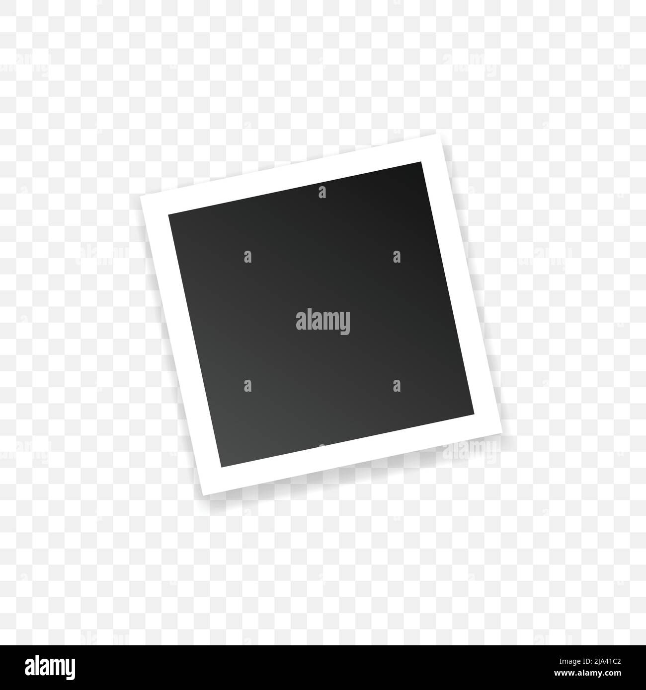 Square White Blank Picture frame Stock Vector by ©GalaStudio 94645964
