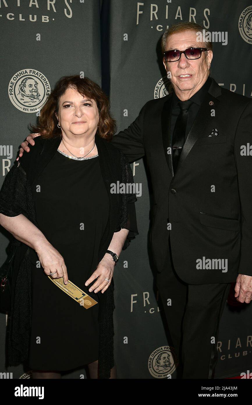 elaine and Charles Kobrin attend The Friars Club Honors Tracy Morgan with  the Entertainment Icon Award on May 26, 2022 at The Ziegfeld Ballroom in  New York, New York, USA. Robin Platzer/
