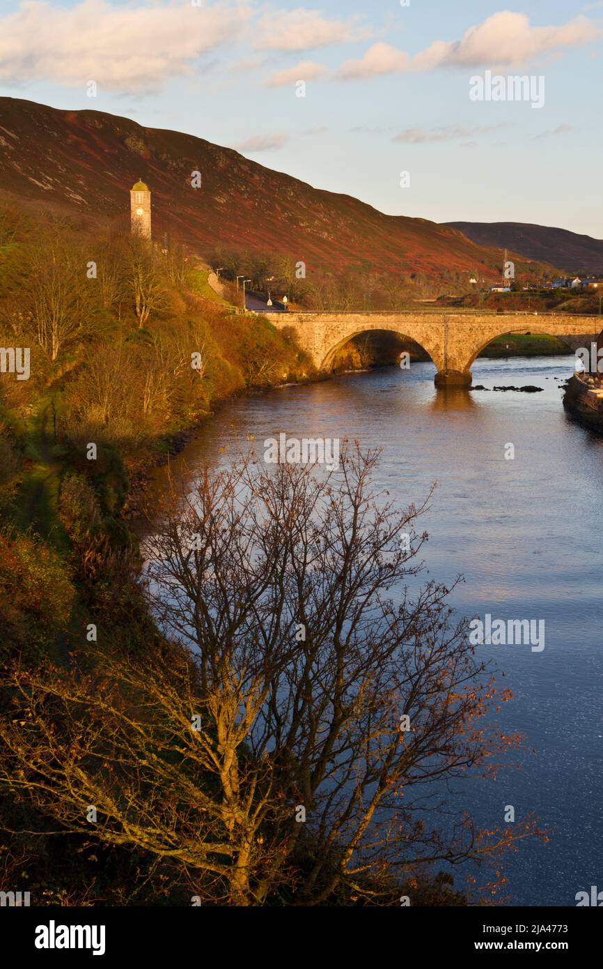 Old Bridge, Helmsdale, Sutherland Stock Photo