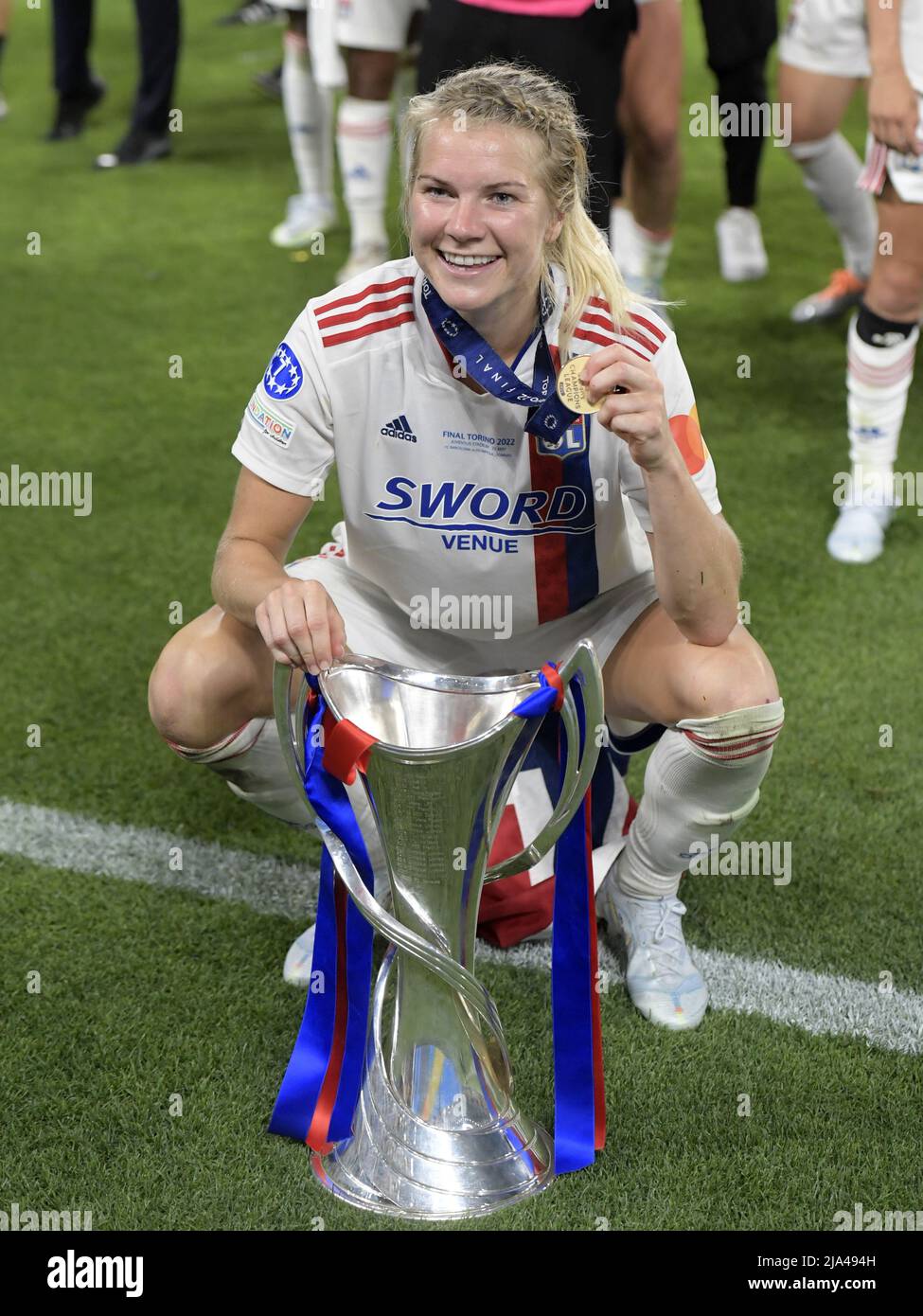 Lyon 9-0 Slavia Prague: Ada Hegerberg hits milestone in Women's Champions  League opener