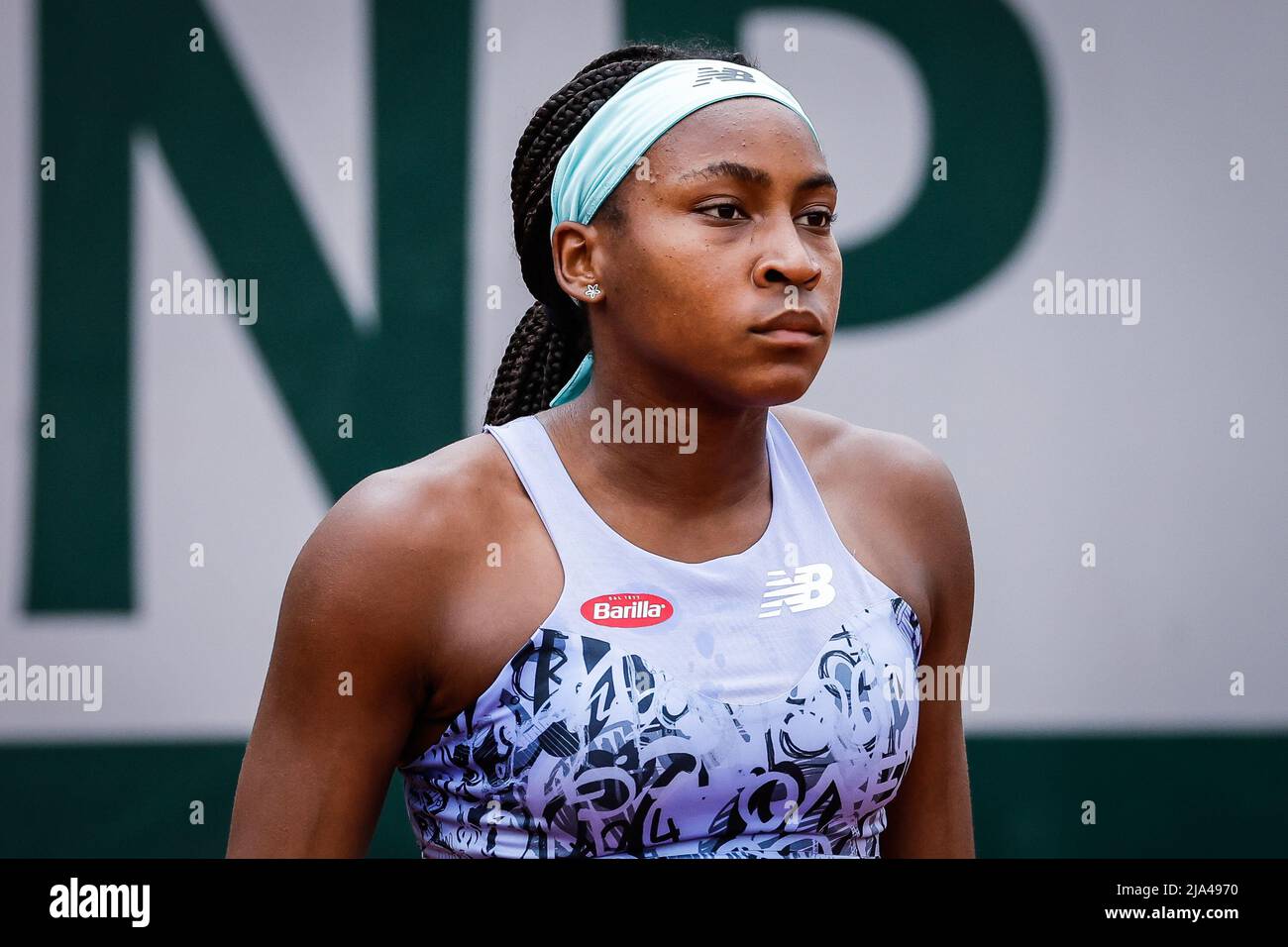 Coco GAUFF of United States during the Day six of RolandGarros 2022