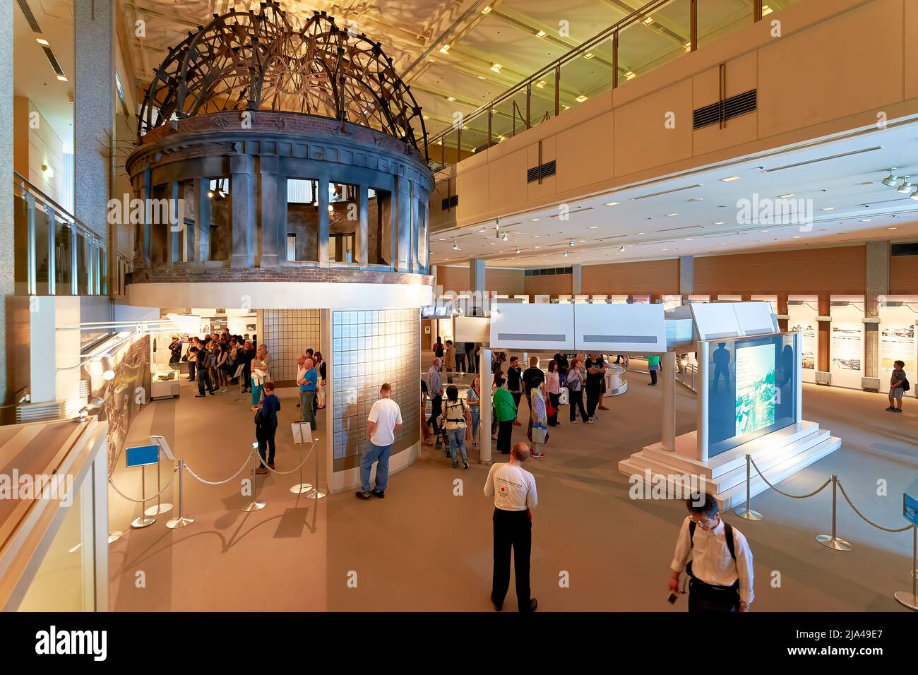Japan Hiroshima Peace Memorial Museum Stock Photo Alamy