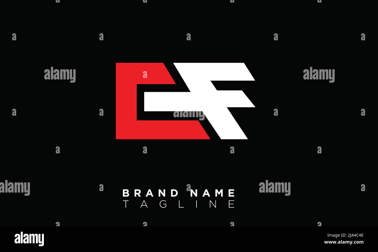 CF Alphabet letters Initials Monogram logo Stock Vector Image & Art - Alamy