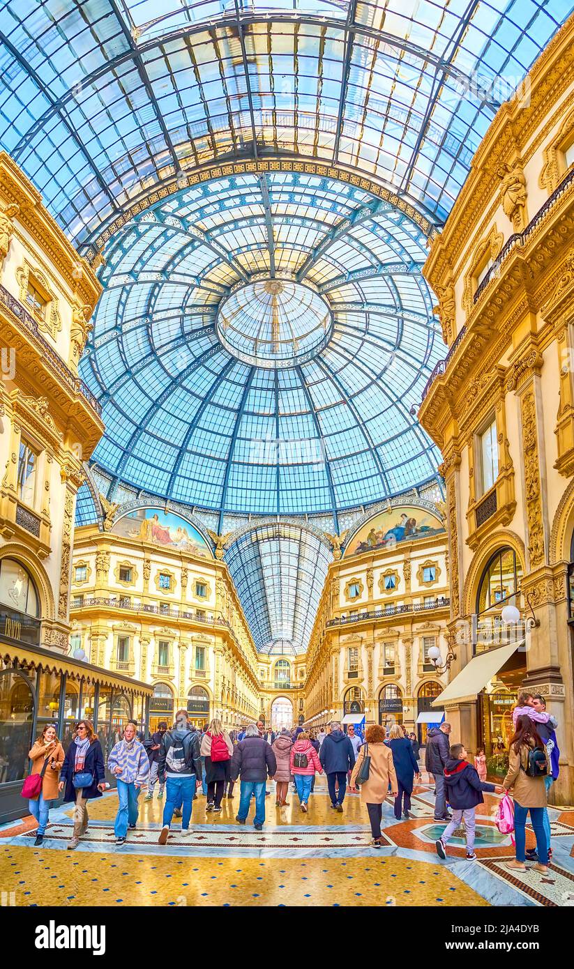 File:Galleria Vittorio Emanuele II (Milan) art.jpg - Wikimedia Commons