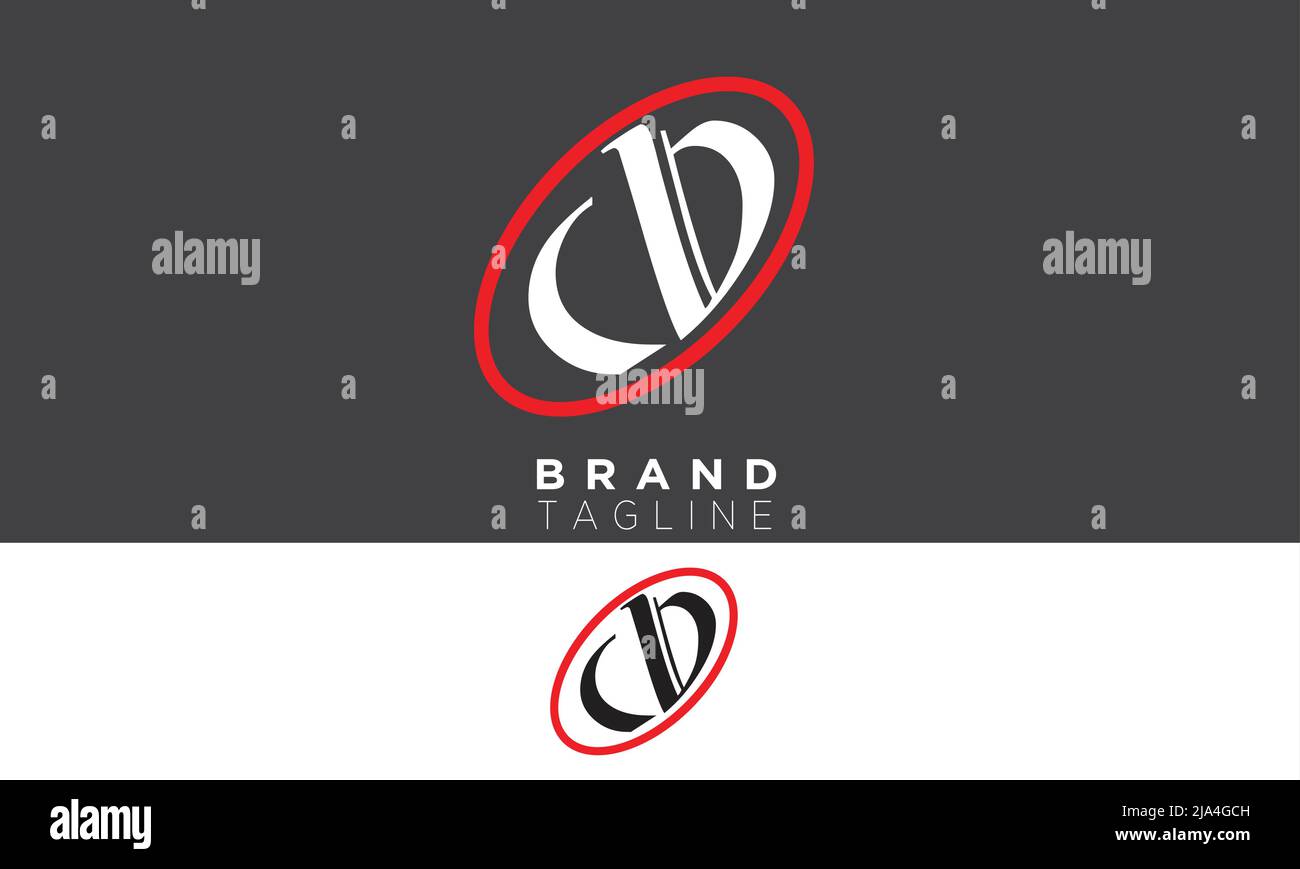 CB Alphabet letters Initials Monogram logo BC, C and B Stock Vector